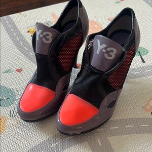 Y-3 Women's High Heel Shoes - Purple and Red